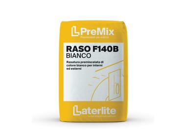 Laterlite, PREMIX RASO F140B BIANCO Rasante per intonaco
