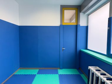 Fireproof Ethylene-vinyl acetate Impact protection Anti-trauma wall protection in non-toxic, fire-retardant “E.V.A. TOP” ProExpanso