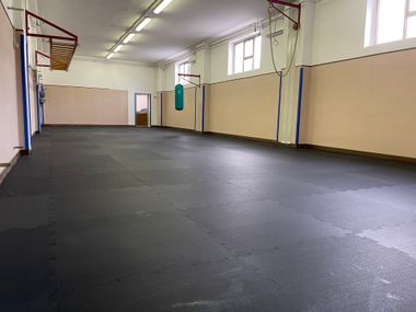 Rubber sports flooring Single-layer SBR rubber flooring for fitness areas ProExpanso