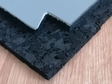 EPDM rubber sports flooring Soundproofing underlay for multifunctional and CrossFit areas ProExpanso