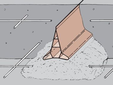 Fugen- und Abschlussprofil aus PVC 3908 Protektor