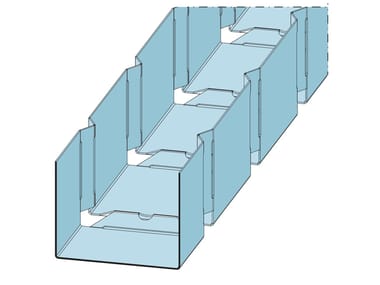 Protektor, 5553 / 5555 / 5556 Profilo a U per pareti curvabile