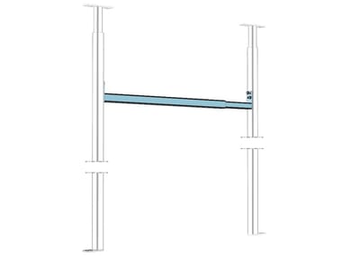 Protektor, 6645-6647 / 6655-6657 / 6665-6667 Architrave telescopico