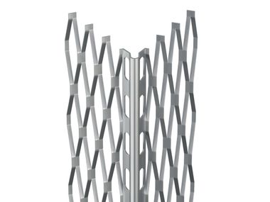Cornière d’angle en acier galvanisé pour enduit intérieur 7476 / 7478 Protektor