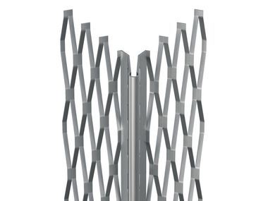 Cornière d’angle en acier inoxydable pour enduit intérieur et extérieur 7483 Protektor