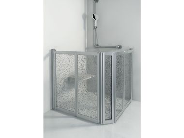 Corner glass accessible shower CLASSIC PT.1 Provex Industrie