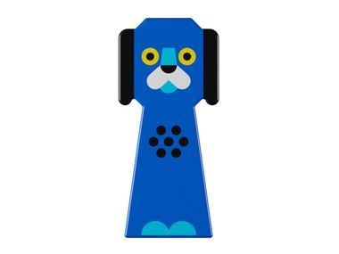 Kerzenhalter aus Keramik DOGGO Qeeboo