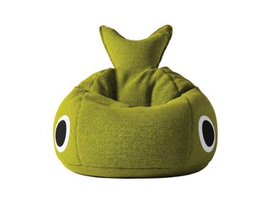 Runder Sitzpuff aus Polypropylen LAPU LAPU POUF FABRIC B Qeeboo