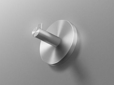 Stainless steel towel hook A14 QA2102 QuadroDesign