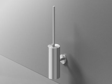 Wall-mounted stainless steel toilet brush A14 QA2501 QuadroDesign