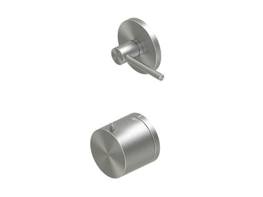 Thermostatic stainless steel shower mixer with diverter FFQT 21 47.0M QuadroDesign