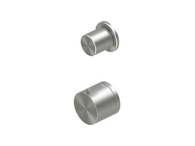 Thermostatic stainless steel shower mixer HUM 24 47.0M QuadroDesign