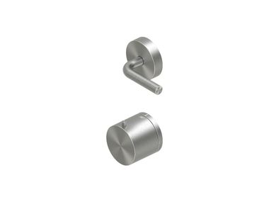 Thermostatic stainless steel shower mixer LEVO 14 47.0M QuadroDesign