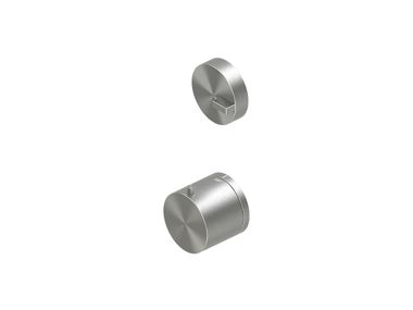 Thermostatic stainless steel shower mixer with diverter Q 18 47.0M QuadroDesign