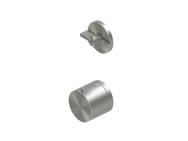 Thermostatic stainless steel shower mixer with diverter VALVOLA01 19 47.0M QuadroDesign