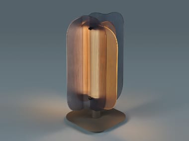 Lampada da tavolo in vetro FOLD Quasar