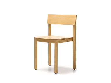 Stackable solid wood chair WORMY Quinti Sedute