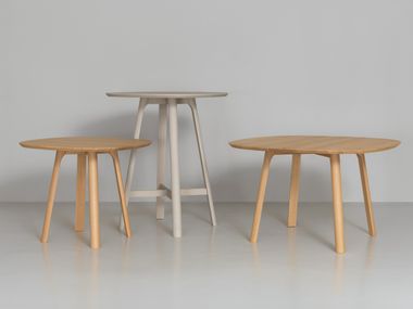 Solid wood high table RAIL SNACK By ZEITRAUM design Kaschkasch