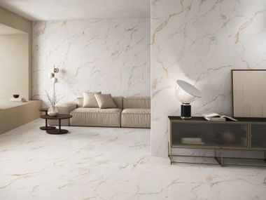 Porcelain stoneware wall/floor tiles CALACATTA GOLD LUX - SCRATCH GUARD RAK Ceramics