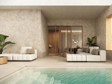 Anti-slip indoor/outdoor porcelain stoneware wall/floor tiles I SASSI - SOFTECH RAK Ceramics