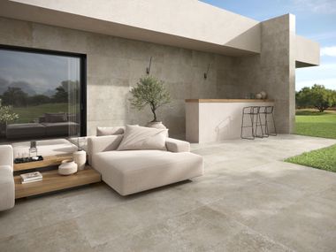 Anti-slip indoor/outdoor porcelain stoneware wall/floor tiles MONTPELLIER STONE - SOFTECH RAK Ceramics