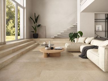 Anti-slip indoor/outdoor porcelain stoneware flooring PIETRA DI BOURGES - SOFTECH RAK Ceramics
