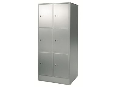 Umkleideschrank aus Aluminium und Holz Modular locker RAVASI