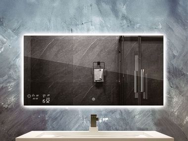 Mirror with heated surface and smart technology Heated mirror with smart technology RBM More