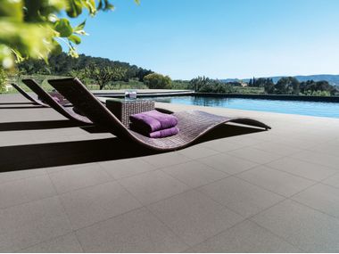 Porcelain stoneware flooring with stone effect GRANUM RECER