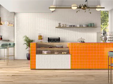 RECER, TWIST Rivestimento in ceramica a pasta bianca