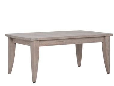Mesa de centro retangular de teca RELAIS JANUS et Cie