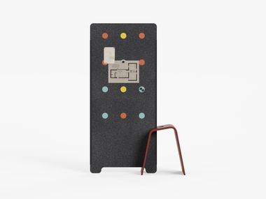 Office acoustic whiteboard / partition SHOWTIME RENZ