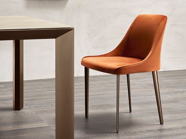 Upholstered chair CARMEN RIFLESSI