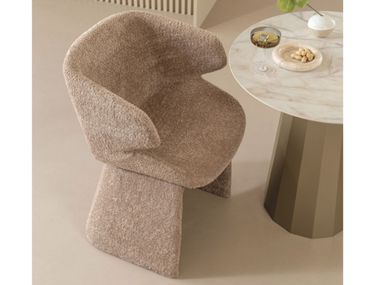Upholstered fabric chair with armrests NOVA RELAX RIFLESSI