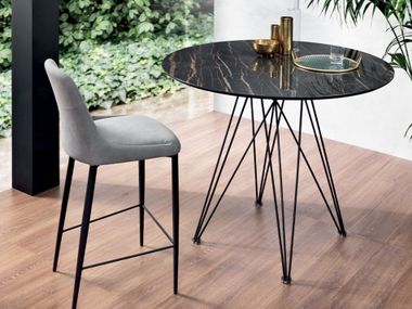 Ceramic snack table PEGASO SNACK RIFLESSI
