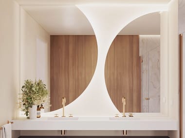 RILUXA, ALBA Specchio con illuminazione integrata