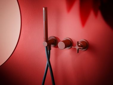Single handle shower set with diverter DIAMETRO35 CROSS RITMONIO
