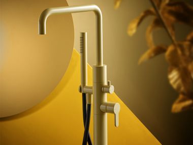 Floor standing bathtub set with hand shower DIAMETRO35 ELEGANCE RITMONIO