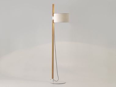 Lampada da terra ad altezza regolabile in legno RIU | Lampada da terra in legno Aromas del Campo