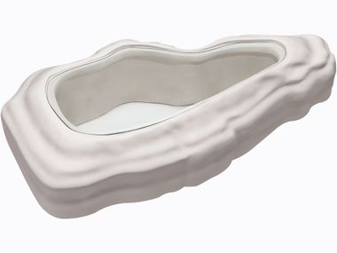 Glass-fibre central coffee table MIRAGE I R'Kan