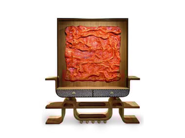 Divisorio / credenza in legno massello MOUNA R'Kan