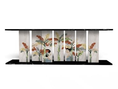 Consolle rettangolare in marmo THE ROAD TO YOU R'Kan