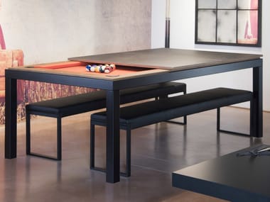 Techlam® table / game table ROCK REVERSO