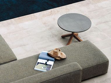 Round garden side table ROOT RODA