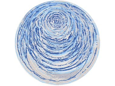 Tapis rond en tissu RUE DE LA LUNE Un Tapis à Paris