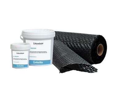 Laterlite, RUREGOLD C-QUADRIWRAP HS Sistema FRP per cls composto da nastro quadriassiale in carbonio e resina epossidica