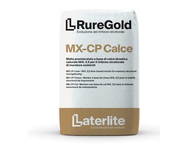 Laterlite, RUREGOLD MX-CP Calce Malta a base di pura calce idraulica naturale