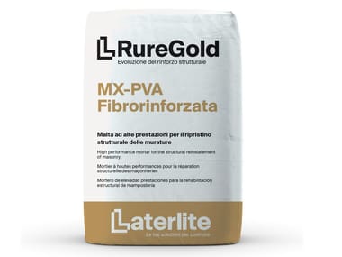 Laterlite, RUREGOLD MX-PVA Fibrorinforzata Malta tixotropica con fibre di polivinilalcool