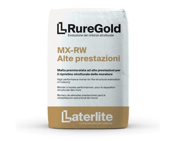 Laterlite, RUREGOLD MX-RW Alte Prestazioni Malta ad alte prestazioni per il ripristino strutturale