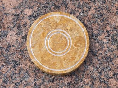 Round marble trivet AUREUS RYTSOLA